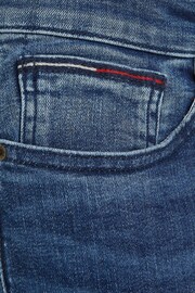 Tommy Jeans Blue Scanton Slim Fit Stretch Jeans - Image 6 of 6