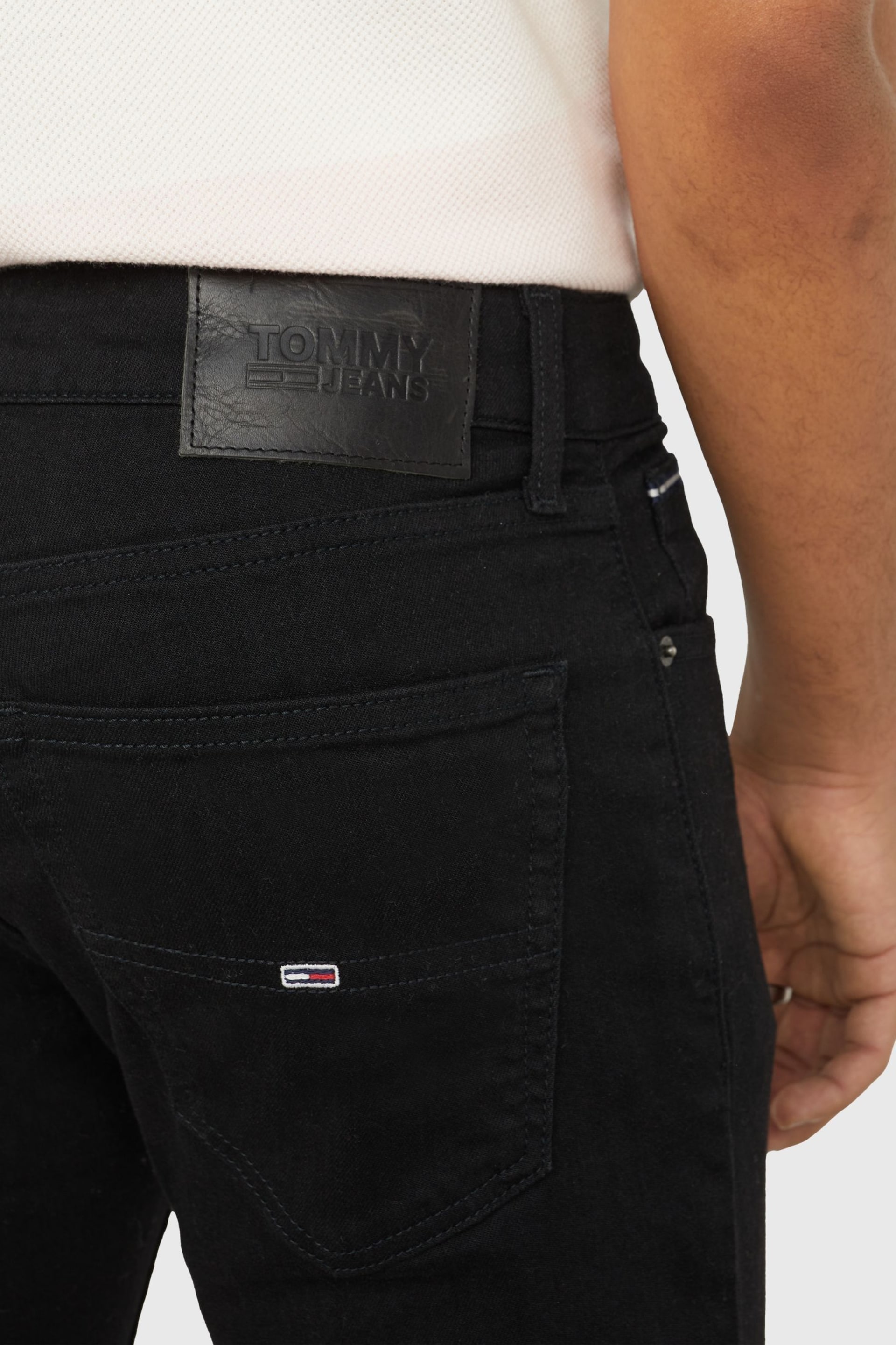 Tommy Jeans Scanton Slim Fit Black Jeans - Image 3 of 4