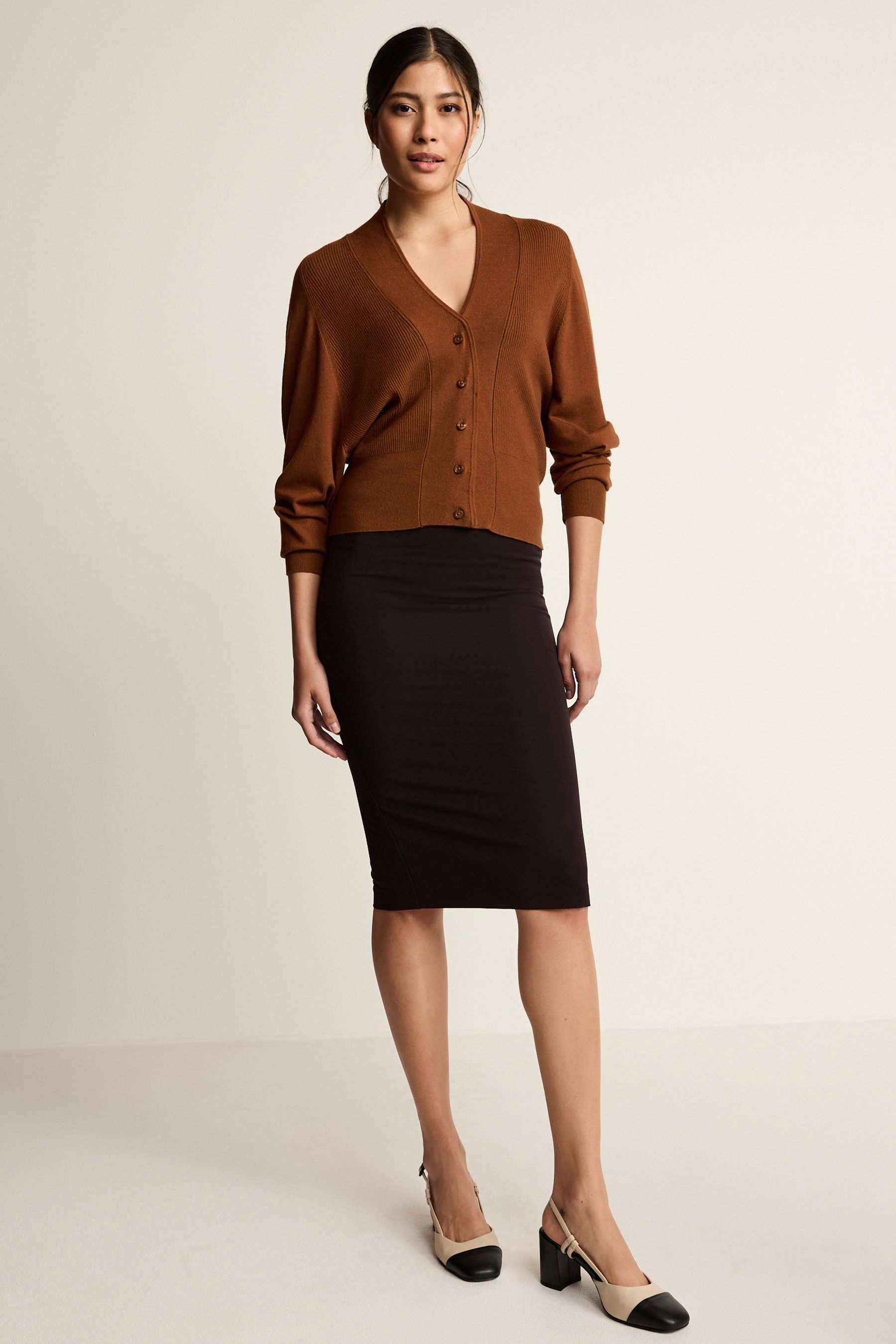 Black pencil skirt singapore top