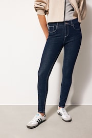 Rinse Blue Skinny 360° Stretch Jeans - Image 2 of 7