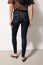 Dark Blue Skinny 360° Stretch Jeans - Image 2 of 6