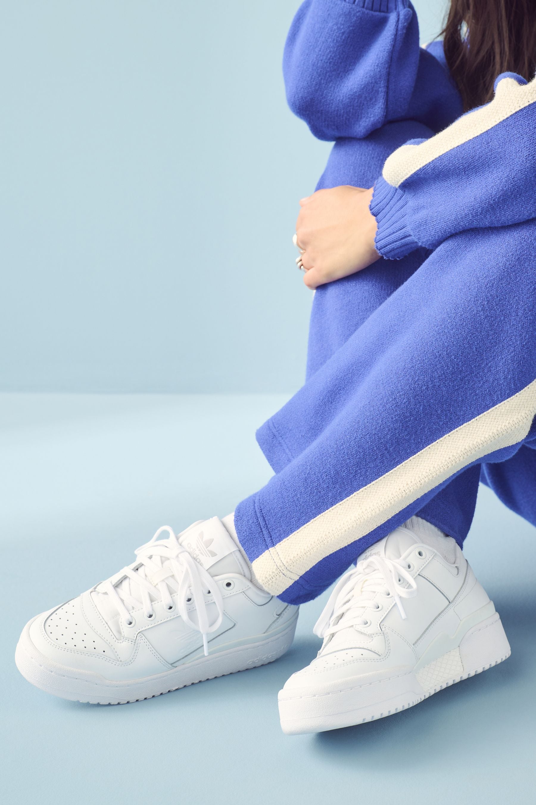 Women Adidas Forum Bold Triple White FY9042