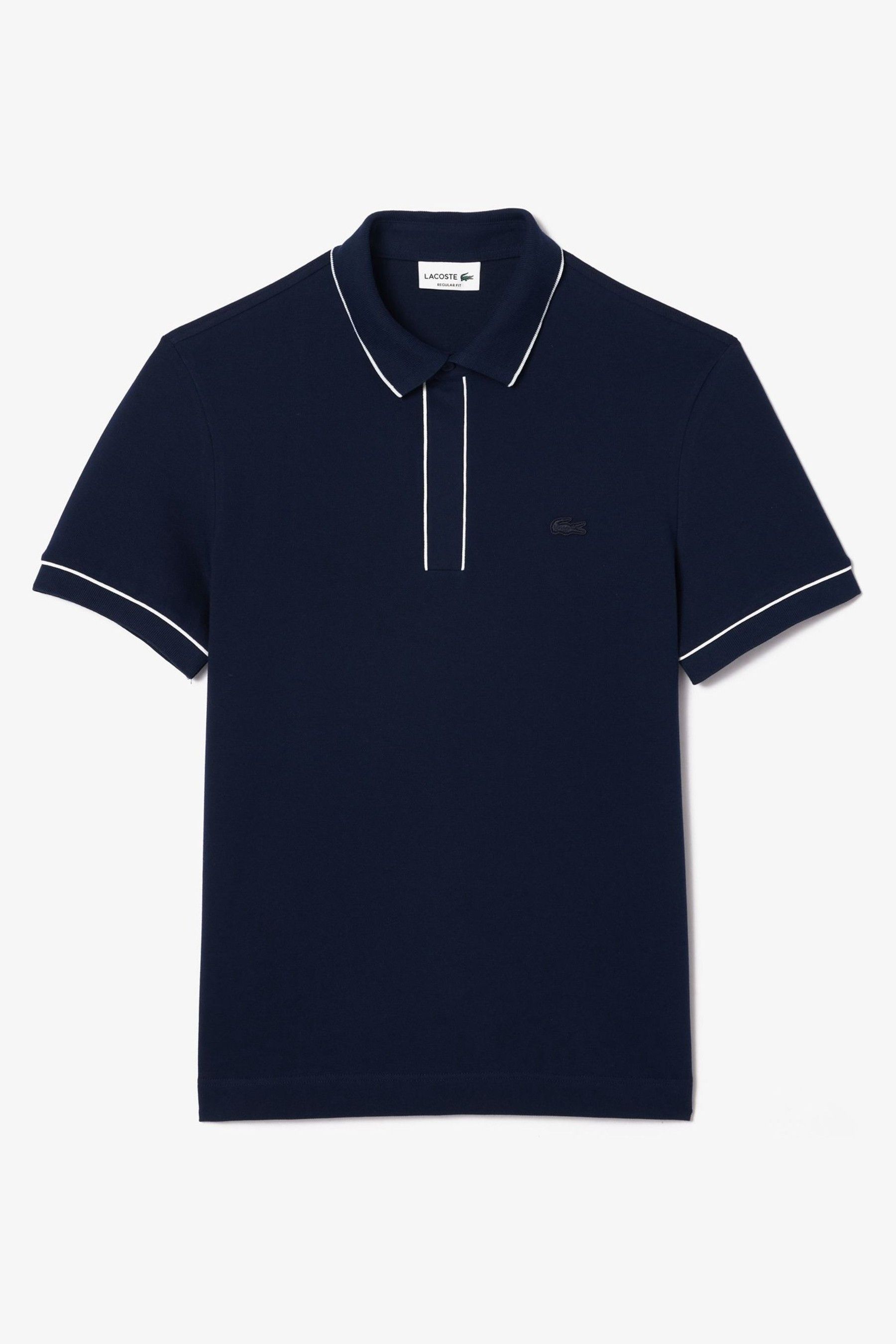Buy Lacoste Navy Contrast Tipping Paris Polo Shirt from Next Austria