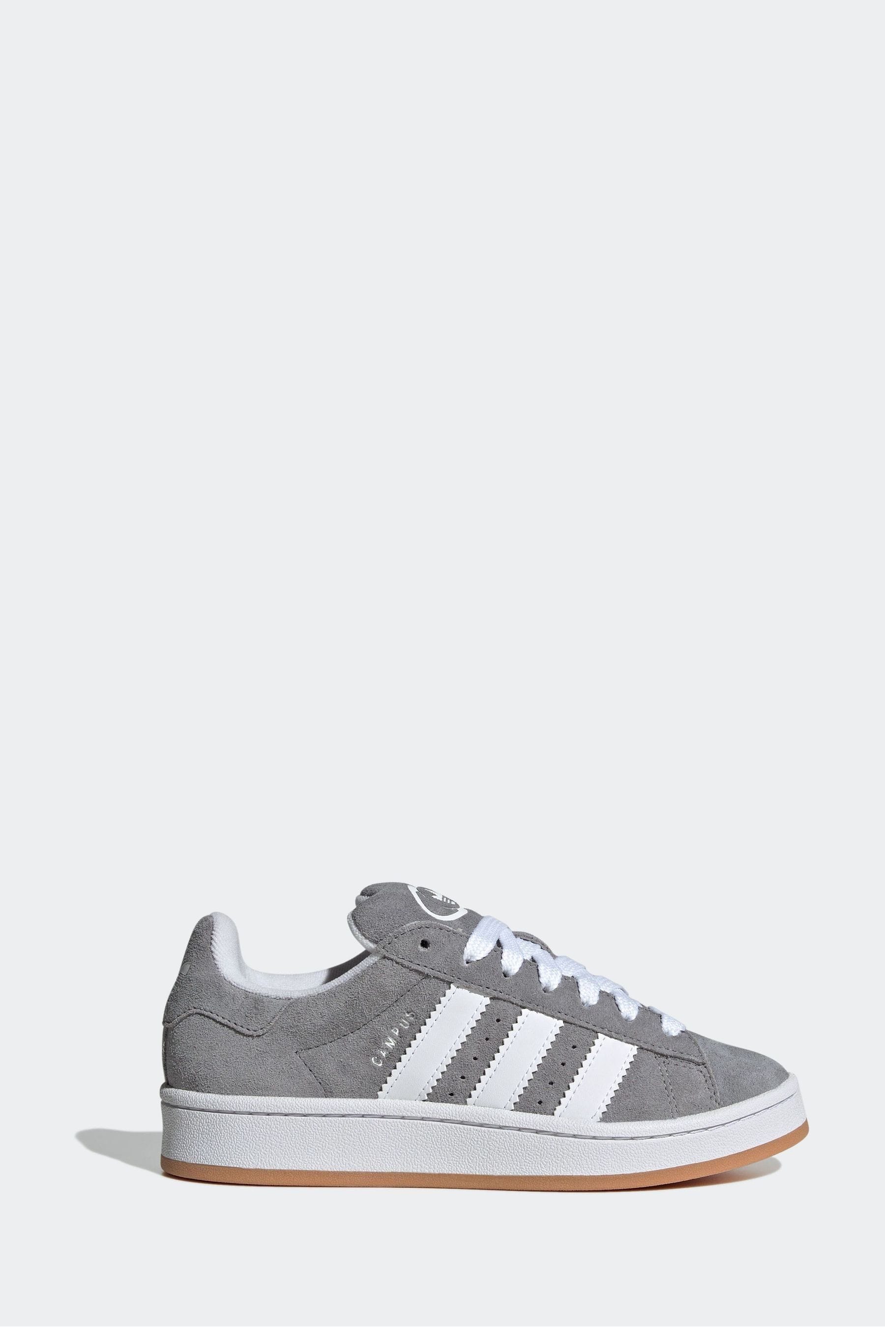 Adidas campus light grey on sale