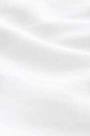 White Premium 100% Linen Midi Skirt - Image 11 of 11
