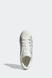 adidas Originals Superstar White Trainers - Image 5 of 8
