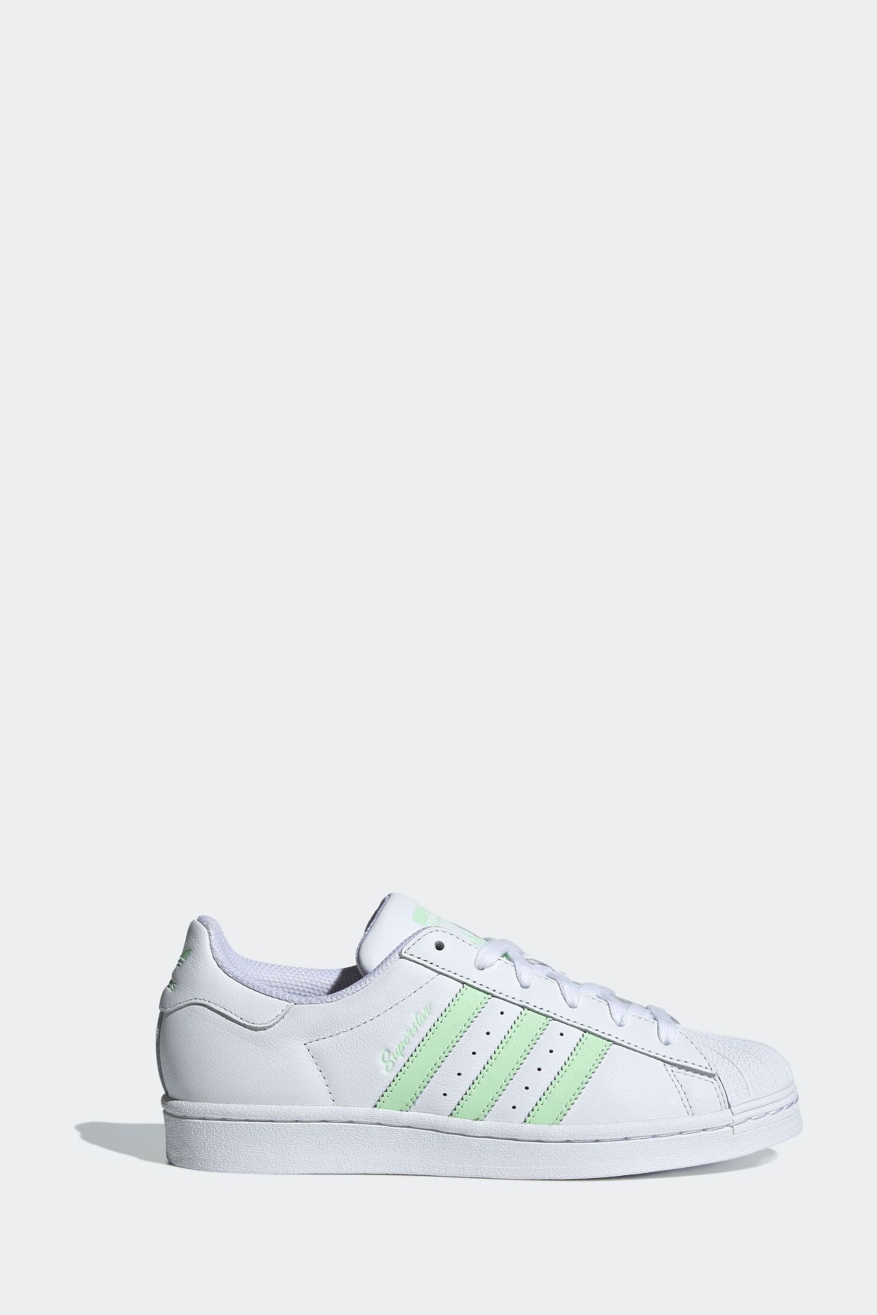 Buy adidas Originals White Superstar Trainers from Next Luxembourg