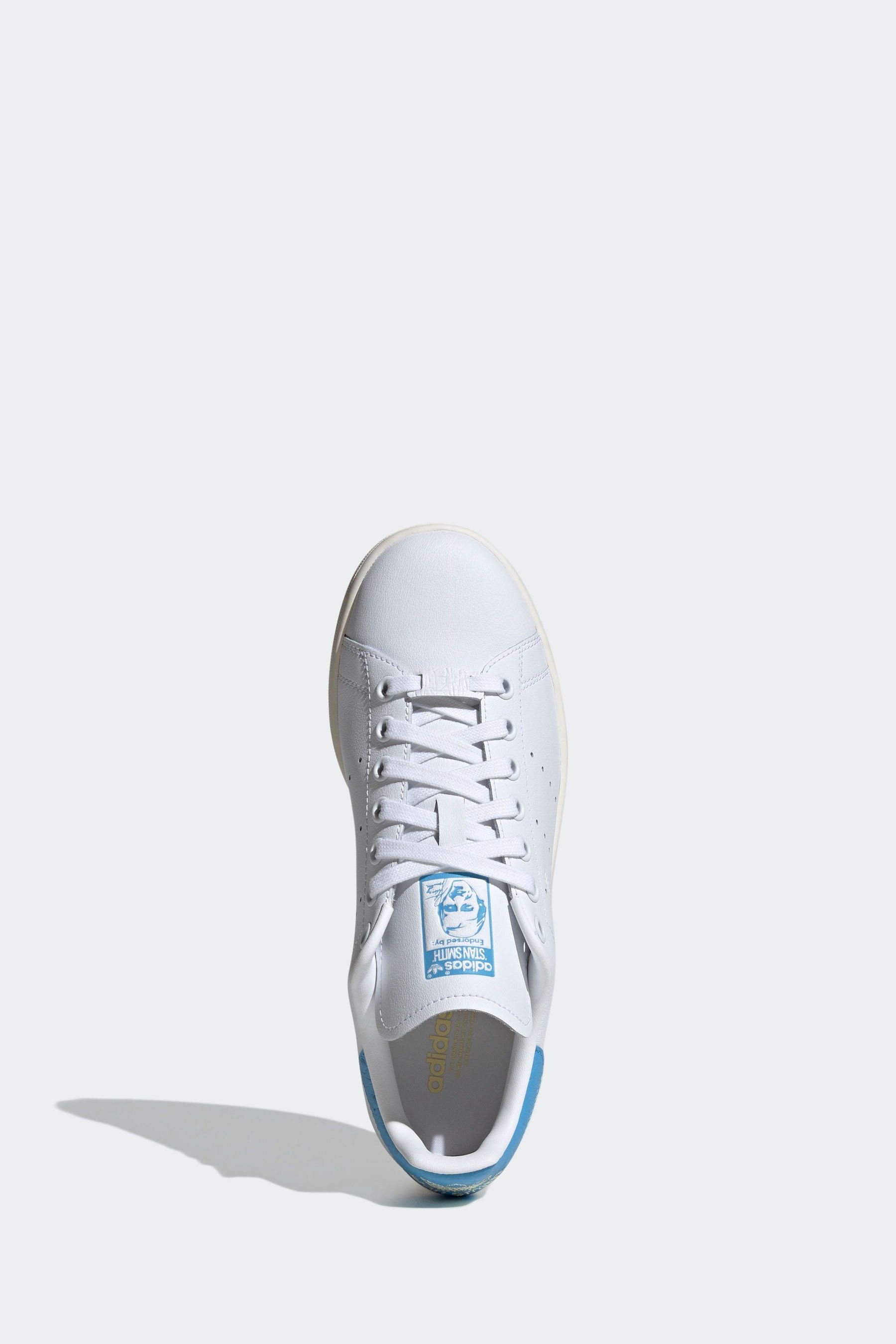 Buy adidas Originals Blue White Stan Smith Trainers from the Next UK online shop