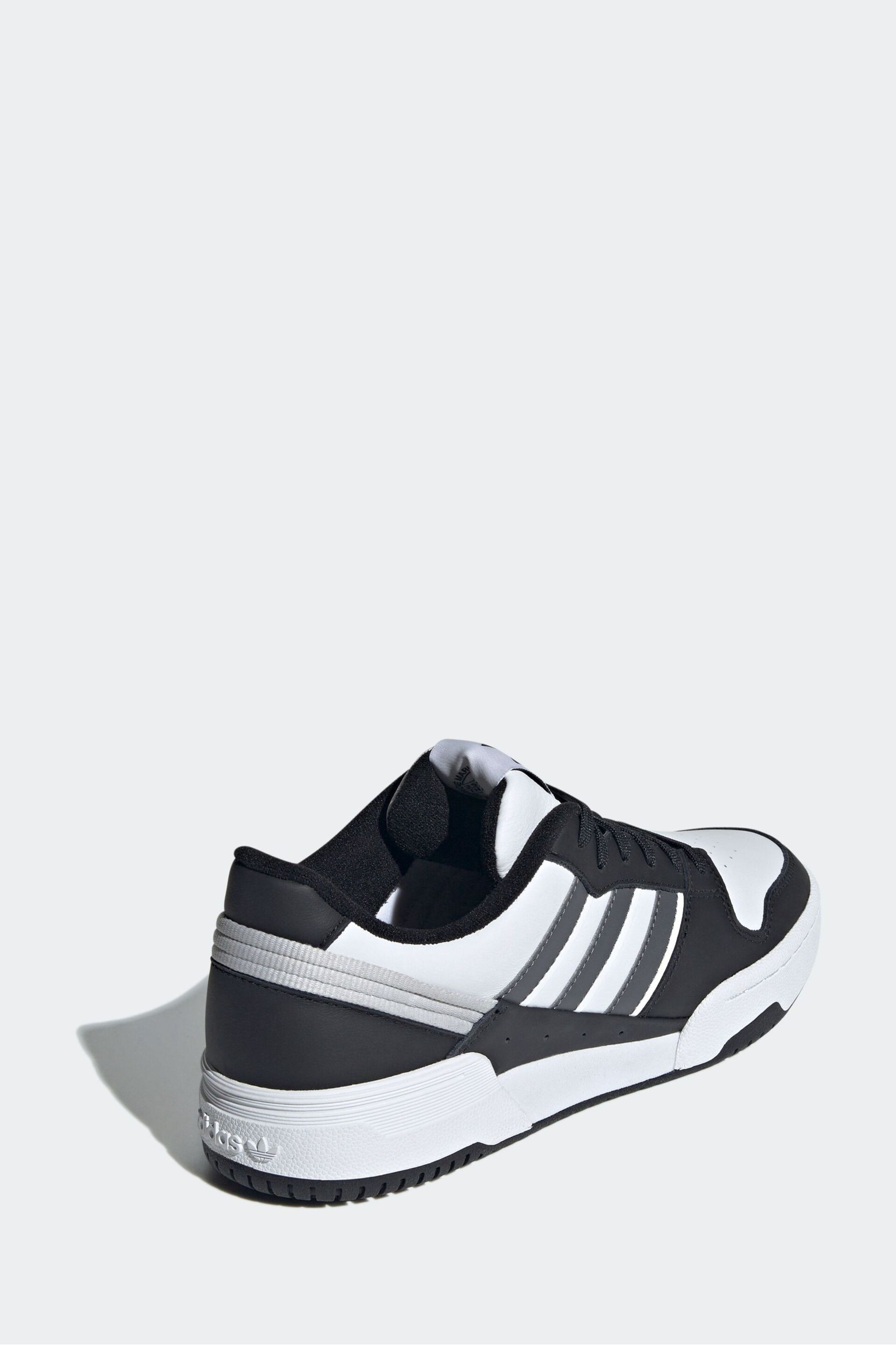 adidas Originals Team Court White Trainers - Image 4 of 8