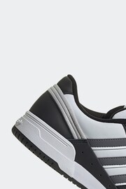 adidas Originals Team Court White Trainers - Image 8 of 8