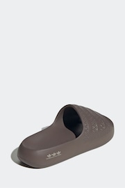 adidas Originals Adilette Ayoon Brown Slides - Image 2 of 9