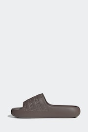 adidas Originals Adilette Ayoon Brown Slides - Image 4 of 9