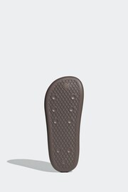 adidas Originals Adilette Ayoon Brown Slides - Image 7 of 9