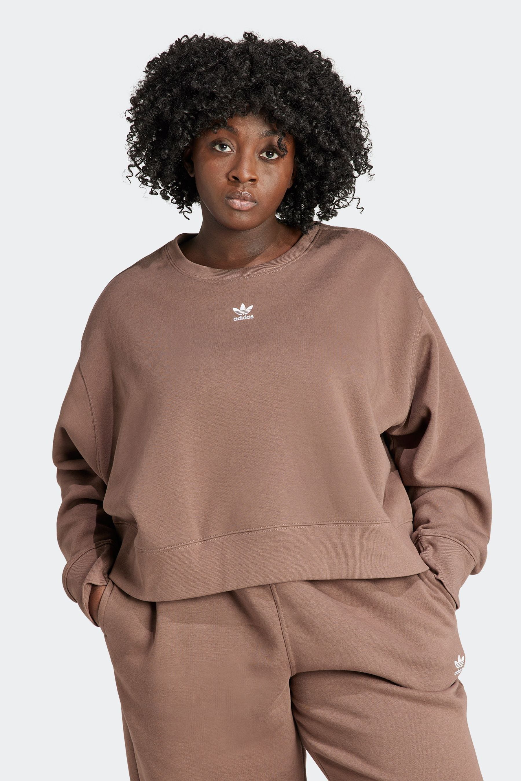 Buy adidas Originals Adicolor Essentials Crew Sweatshirt from Next Luxembourg