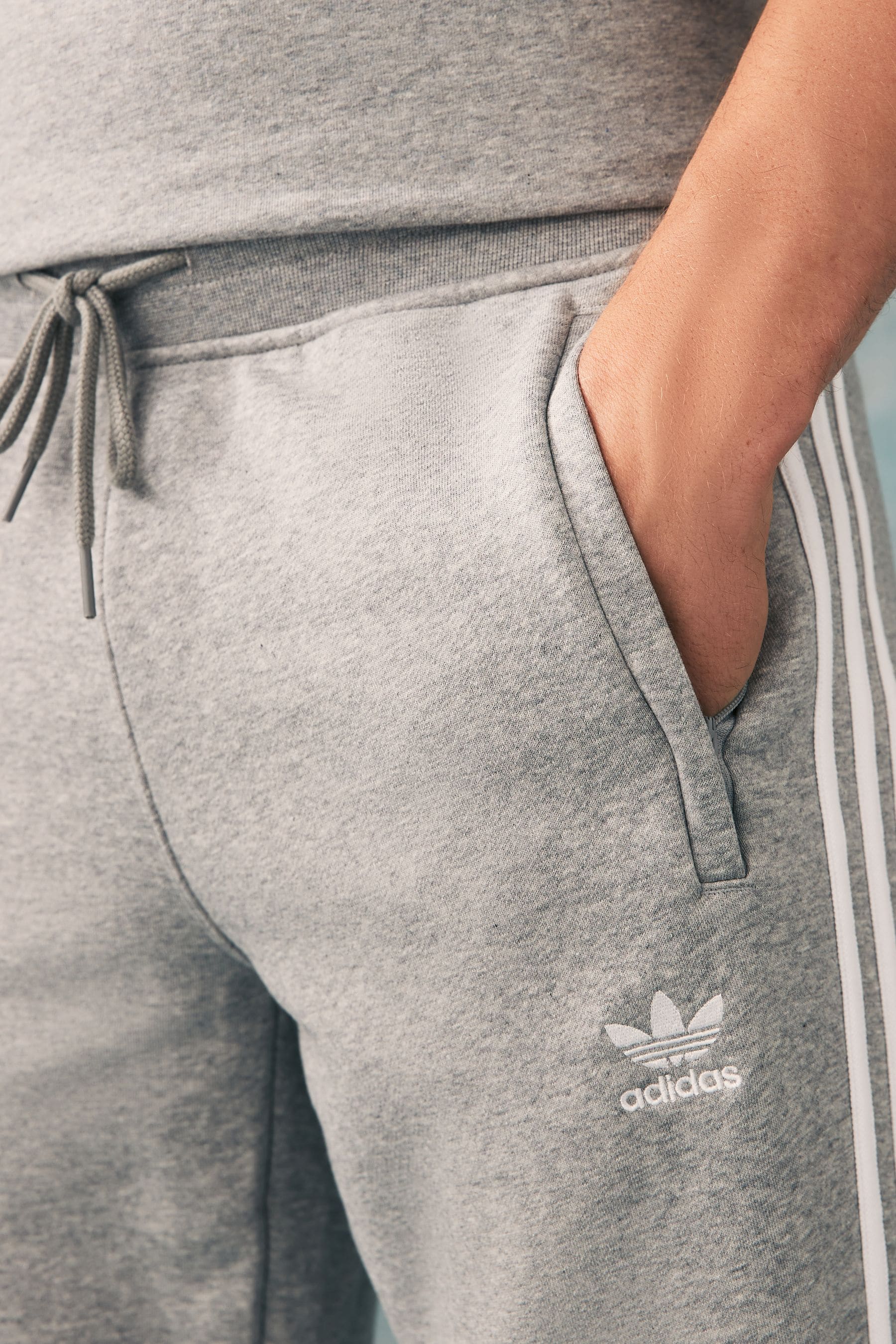 Buy adidas Originals Grey Adicolor 3 Stripes Joggers from Next Canada