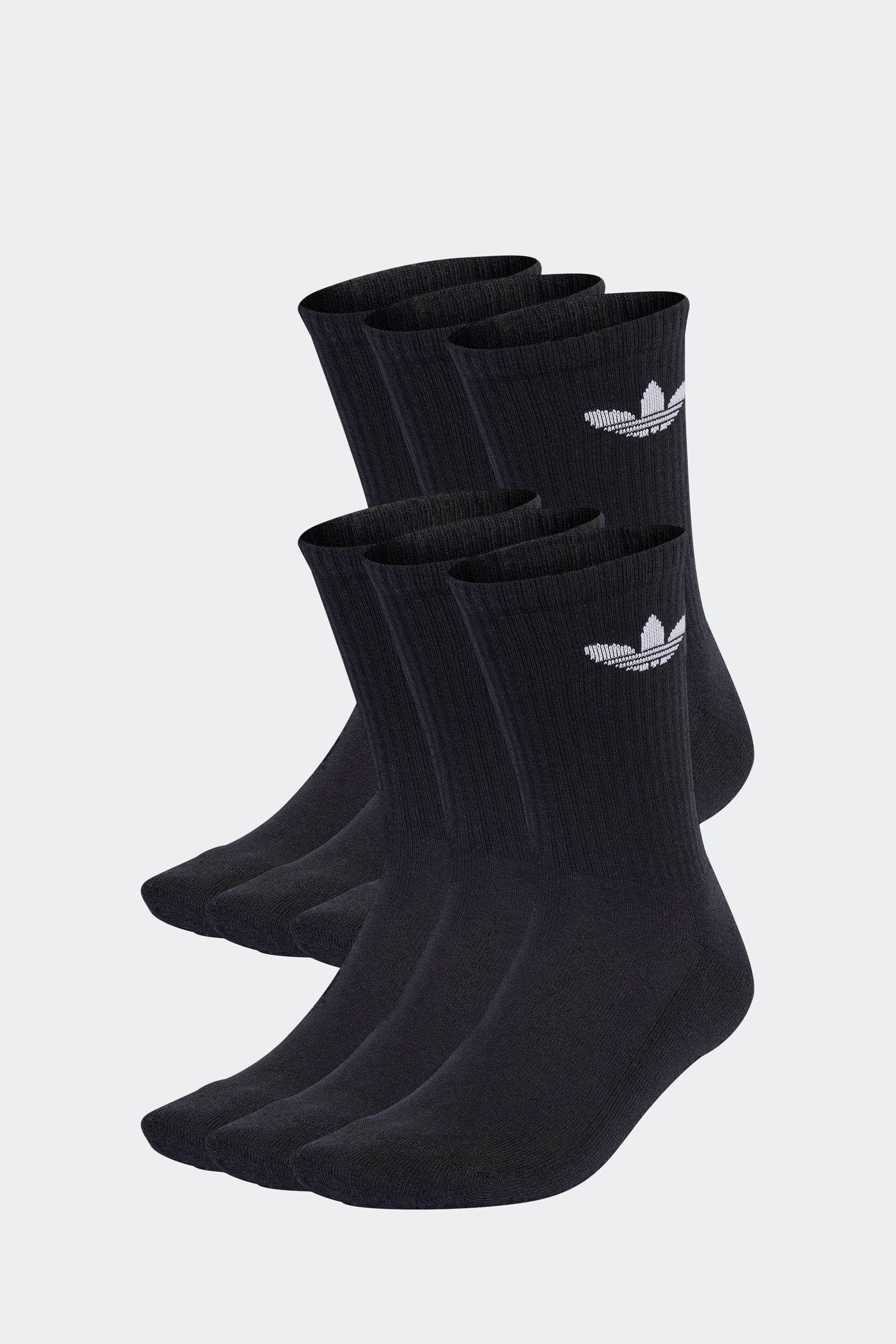 Adidas trefoil crew socks 2025