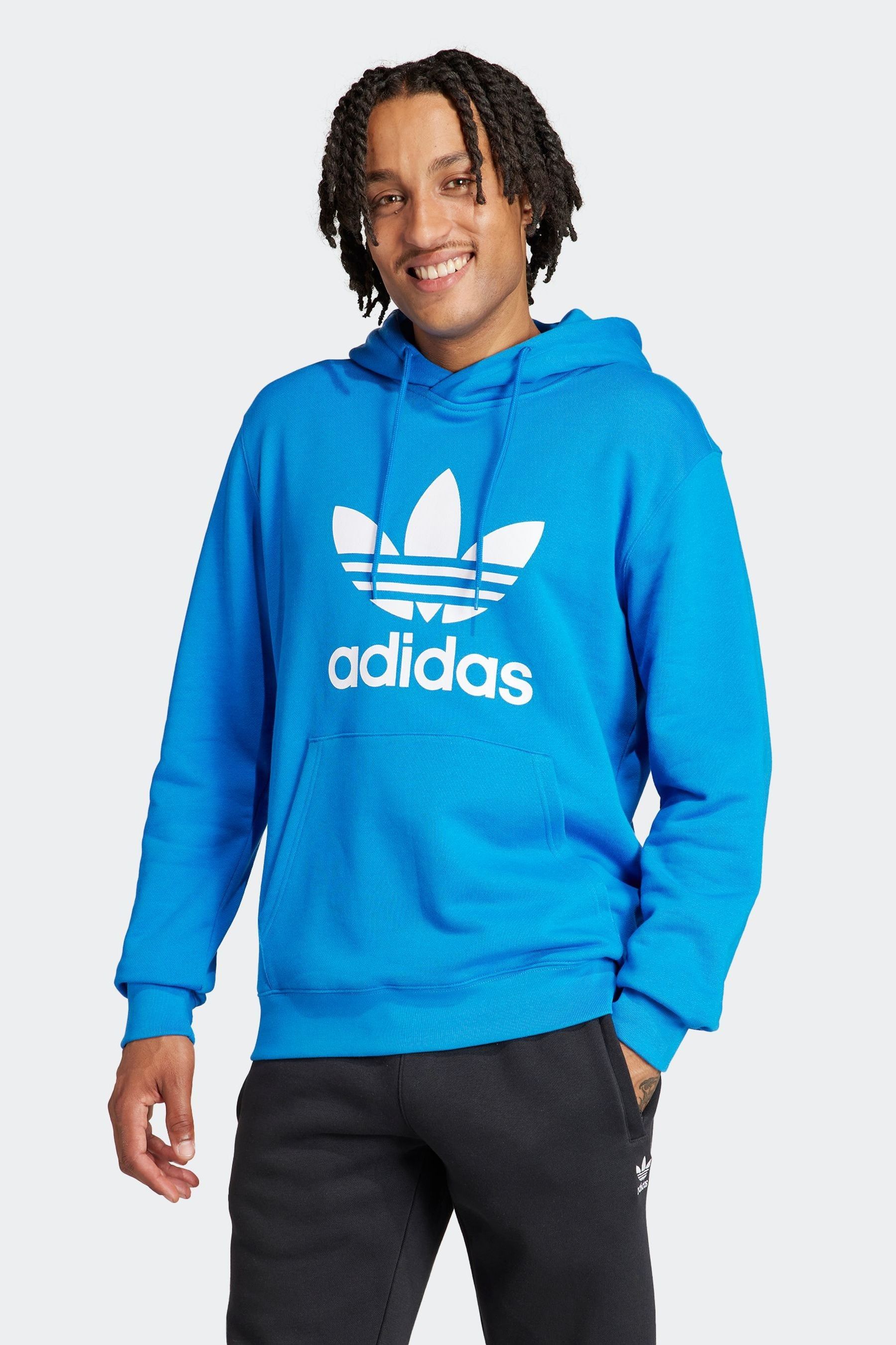 Adidas originals blue sweatshirt 2025