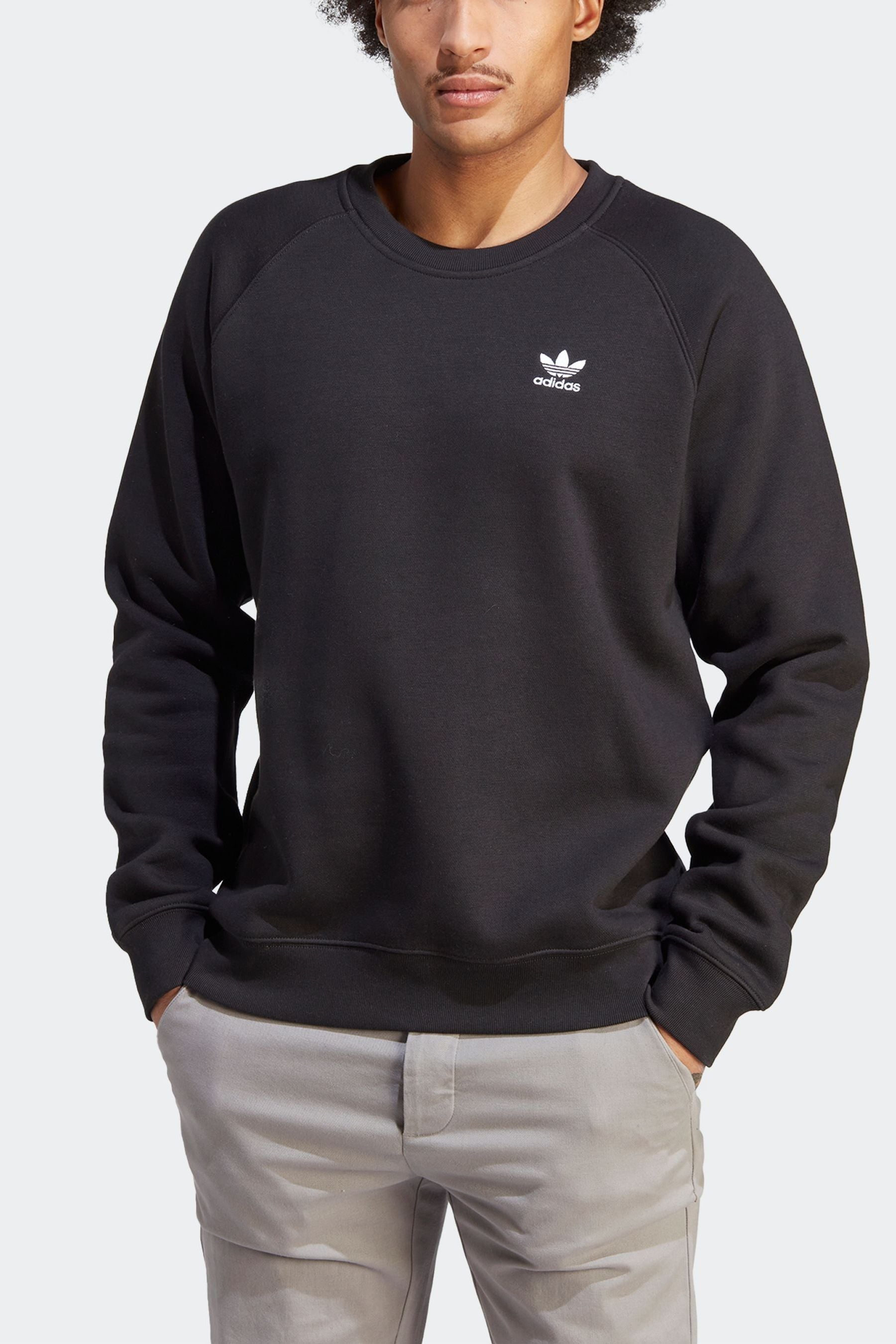 adidas Originals Trefoil Essentials Crew Neck Sweatshirt