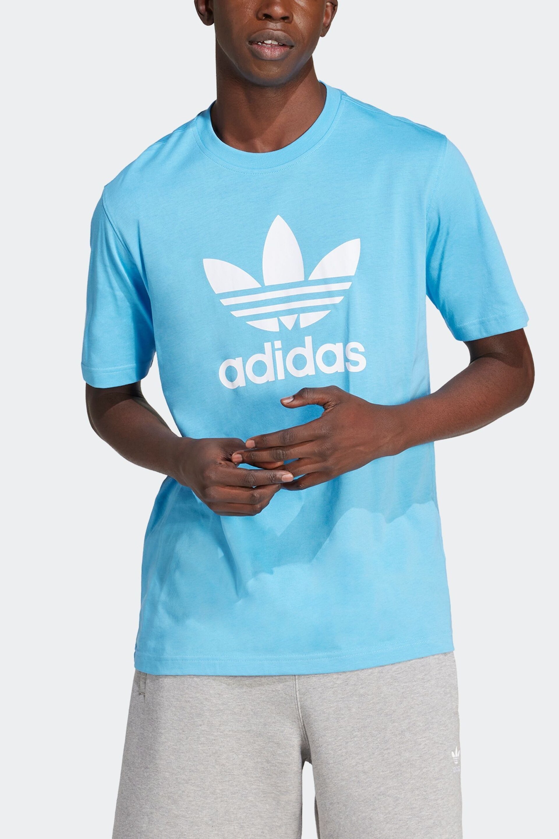 adidas Originals Adicolor Trefoil T-Shirt - Image 5 of 8