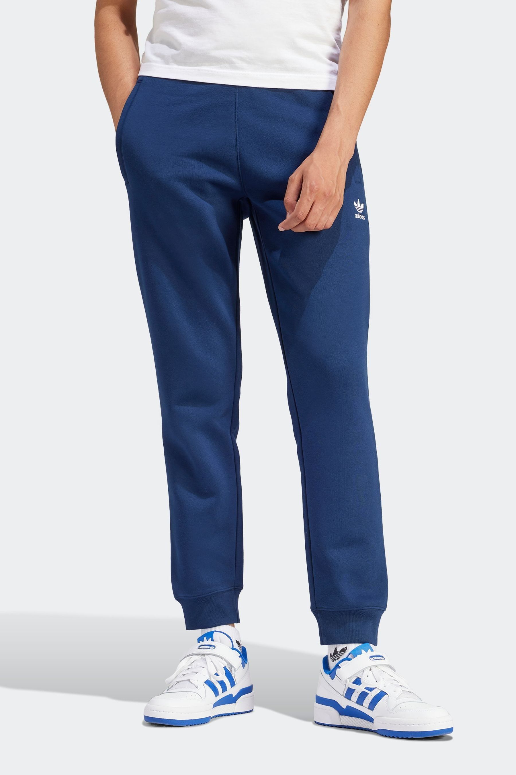 Adidas originals joggers blue deals