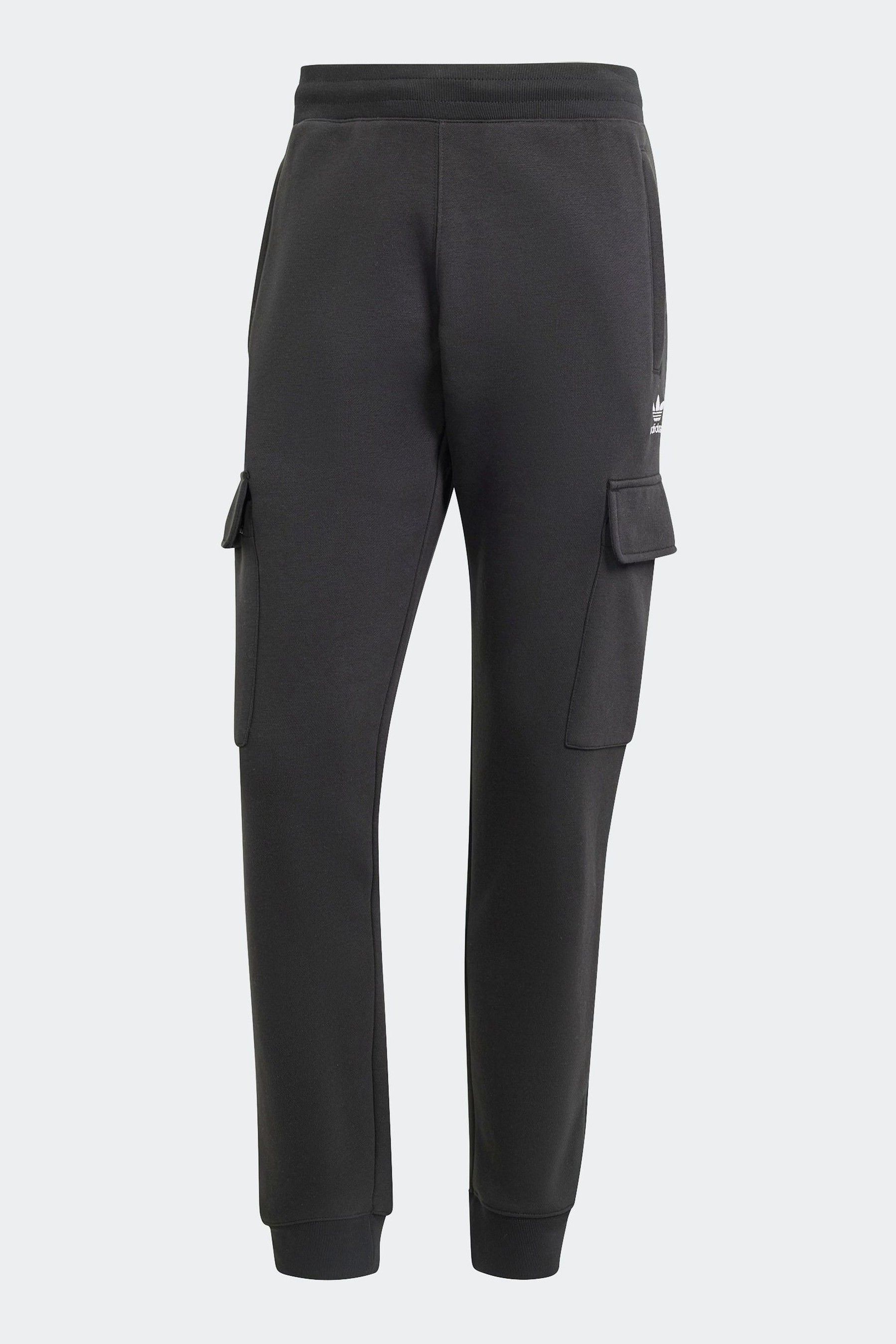 Buy adidas Originals Black Trefoil Essentials Cargo Joggers from Next USA