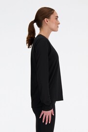 New Balance Black Long Sleeve Sweatshirt - Image 3 of 10