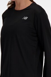 New Balance Black Long Sleeve Sweatshirt - Image 4 of 10
