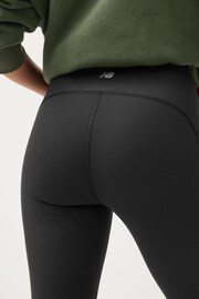 New Balance Black Sleek 27 Inch High Rise Leggings - Image 5 of 6