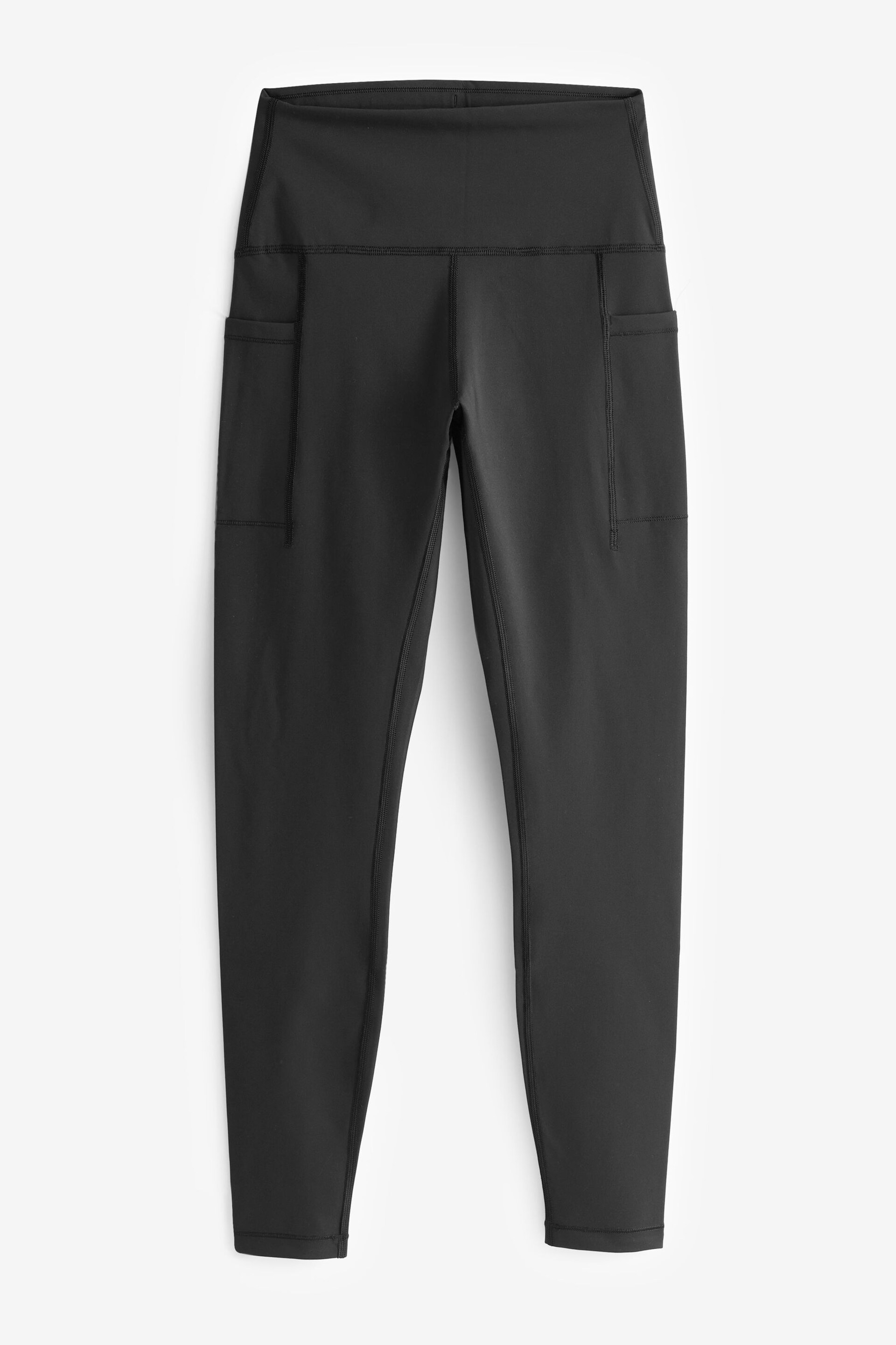 New Balance Black Sleek 27 Inch High Rise Leggings - Image 6 of 6