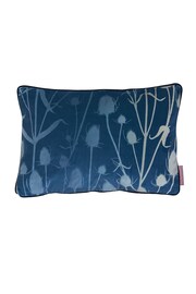 Clarissa Hulse Blue Teasel Cushion - Image 1 of 3