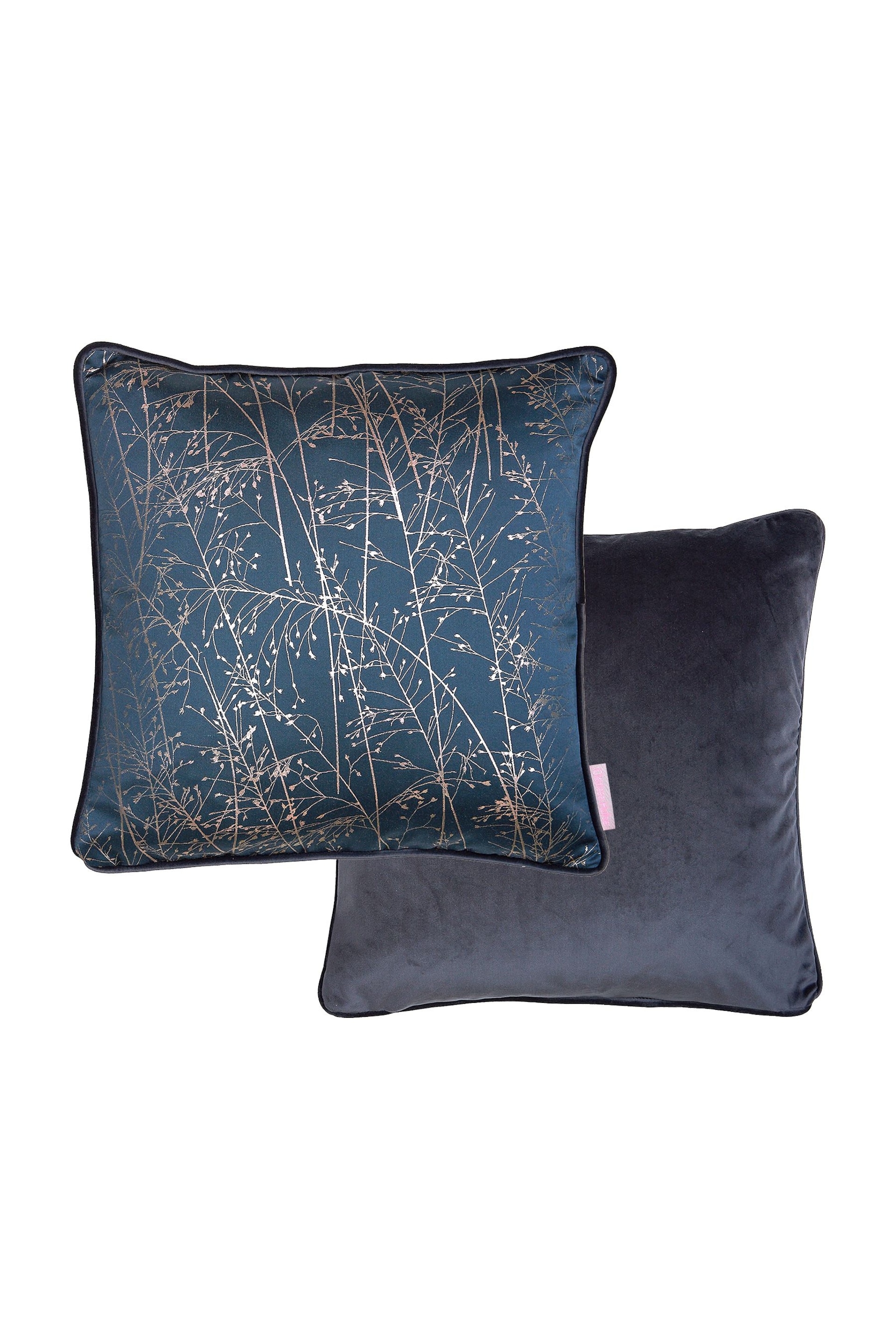 Clarissa Hulse Blue Whispering Grass Cushion - Image 1 of 5