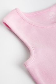 Multicolour Baby Vest Bodysuits 5 Pack - Image 6 of 7