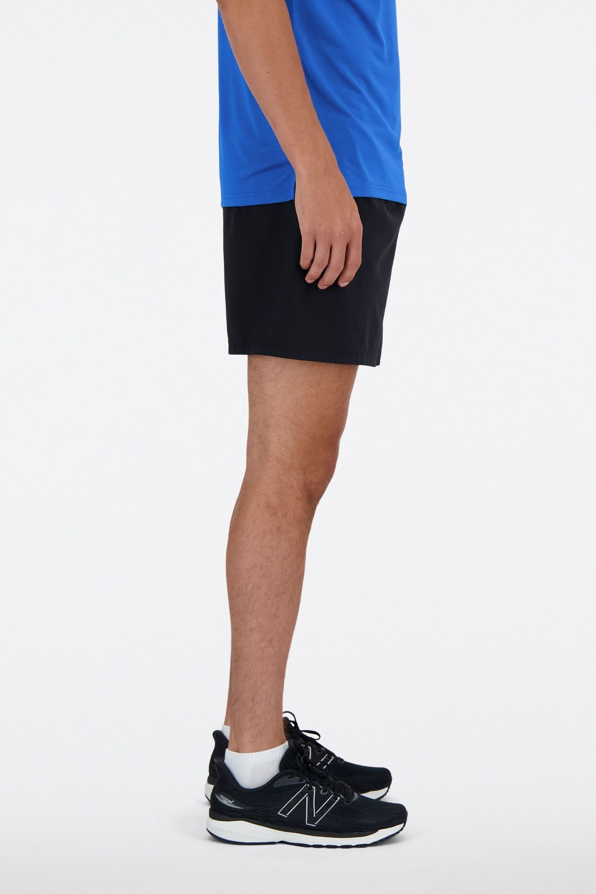 New Balance Blue 5 Inch Shorts - Image 5 of 8