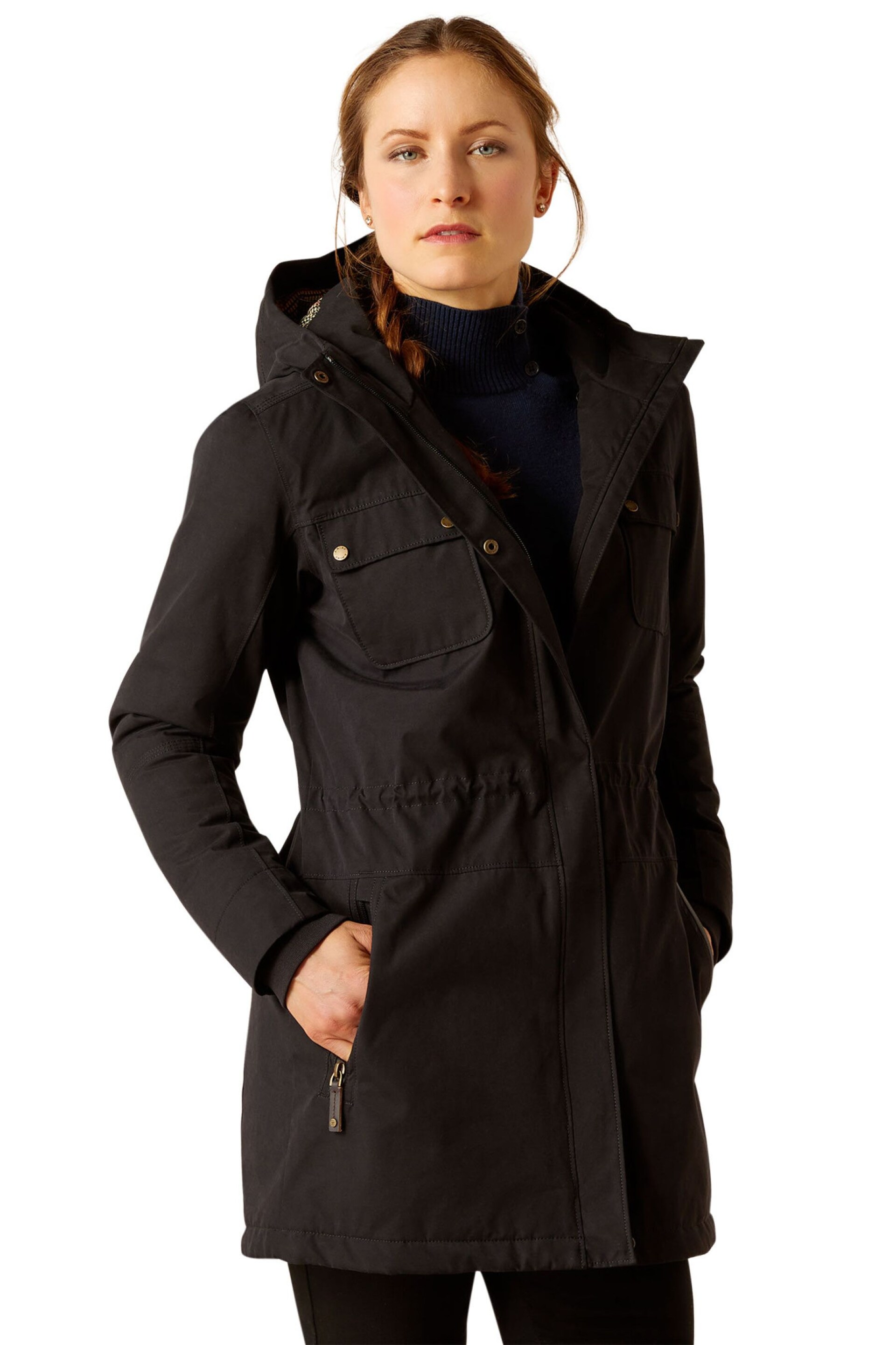 Ariat Argentium Parker Black Coat - Image 1 of 4