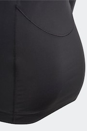 adidas Black Techfit Aeroready Long Sleeve Top - Image 5 of 5