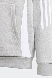 adidas Grey Tiro 24 Sweat Hoodie - Image 12 of 12