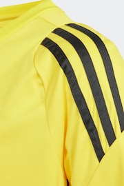 adidas Yellow Tiro 24 Jersey - Image 4 of 5