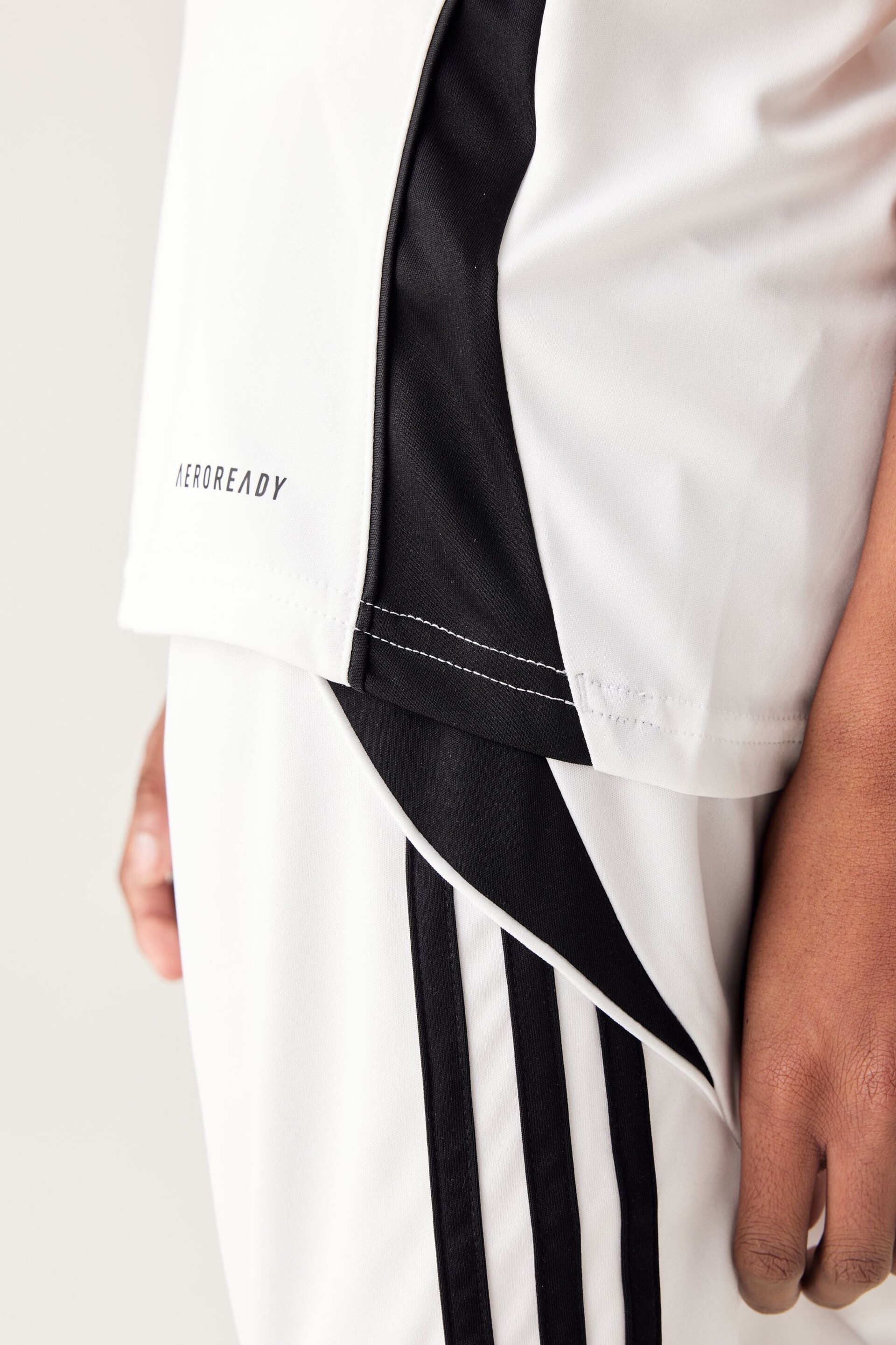 adidas White Tiro 24 Jersey - Image 6 of 11