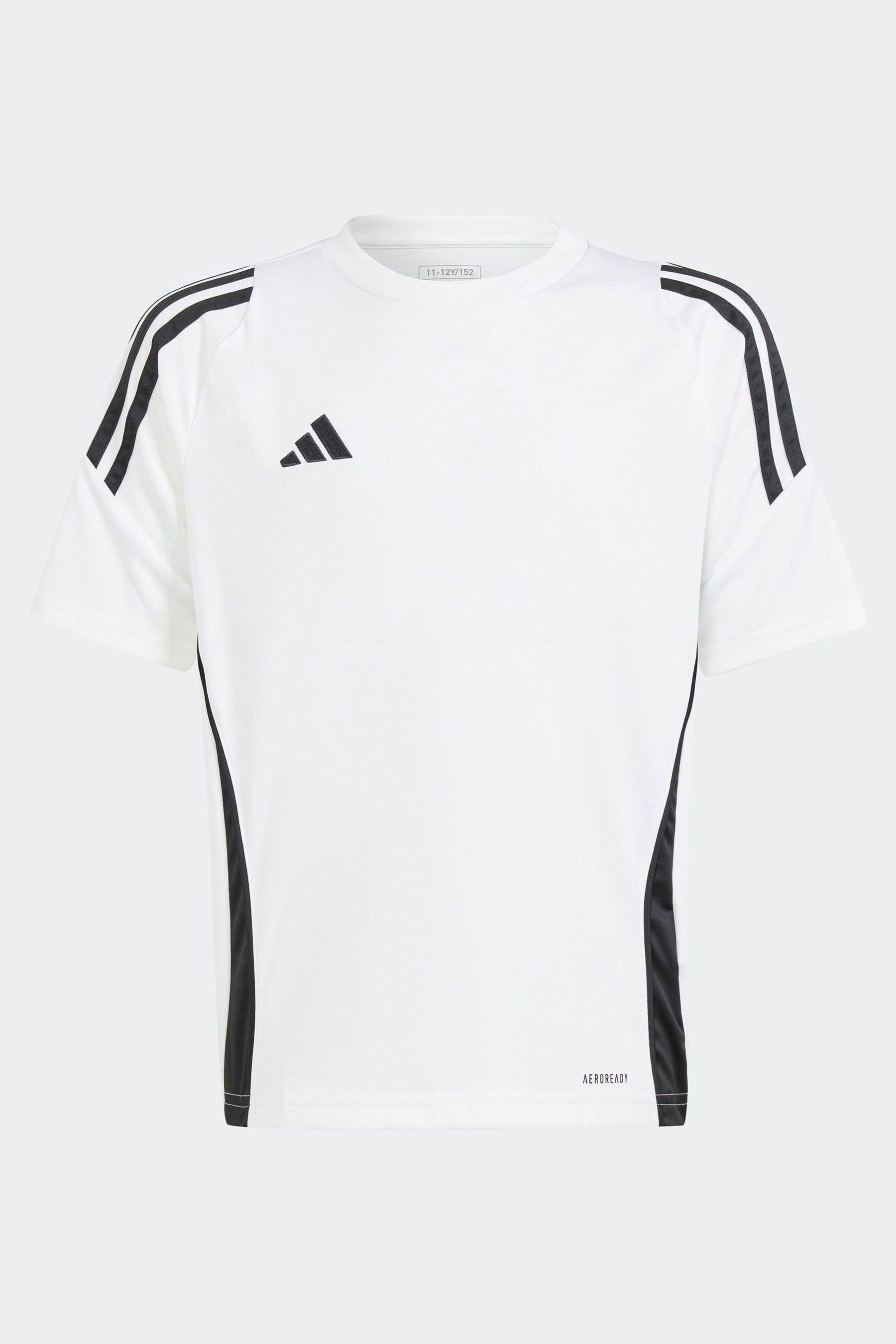 White adidas jersey top