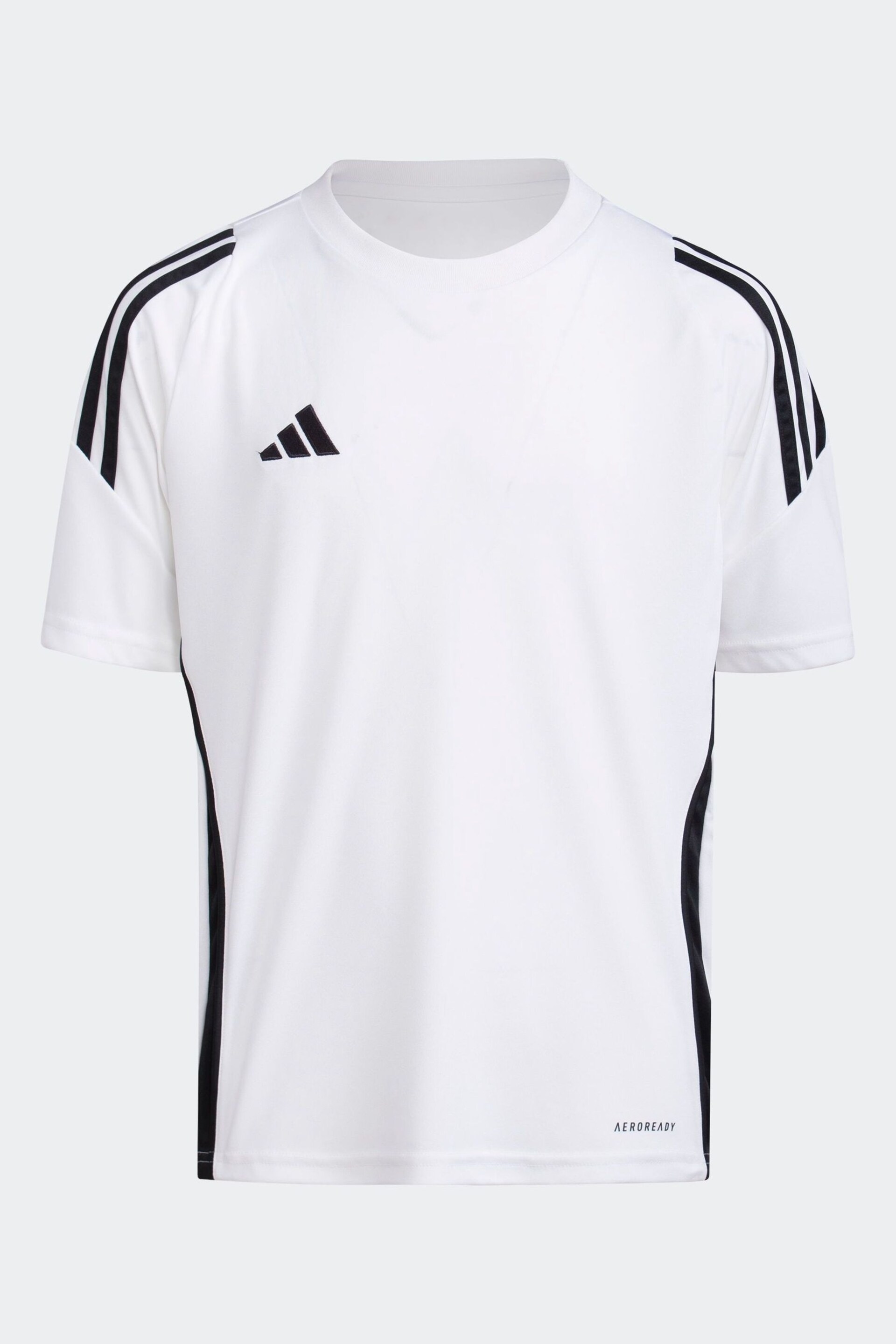 adidas White Tiro 24 Jersey - Image 7 of 11