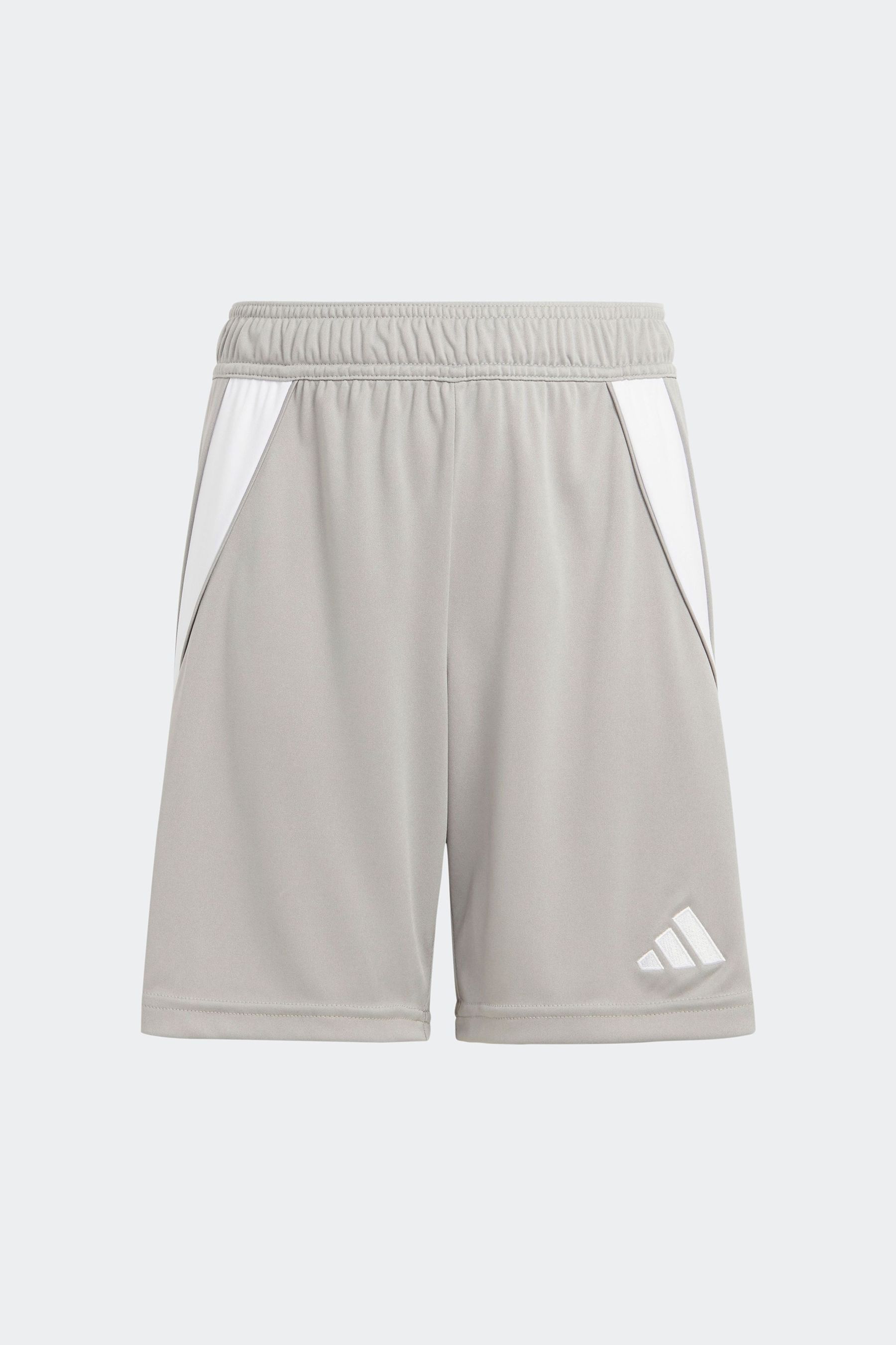 Buy adidas Light Grey Tiro 24 Shorts from Next Luxembourg