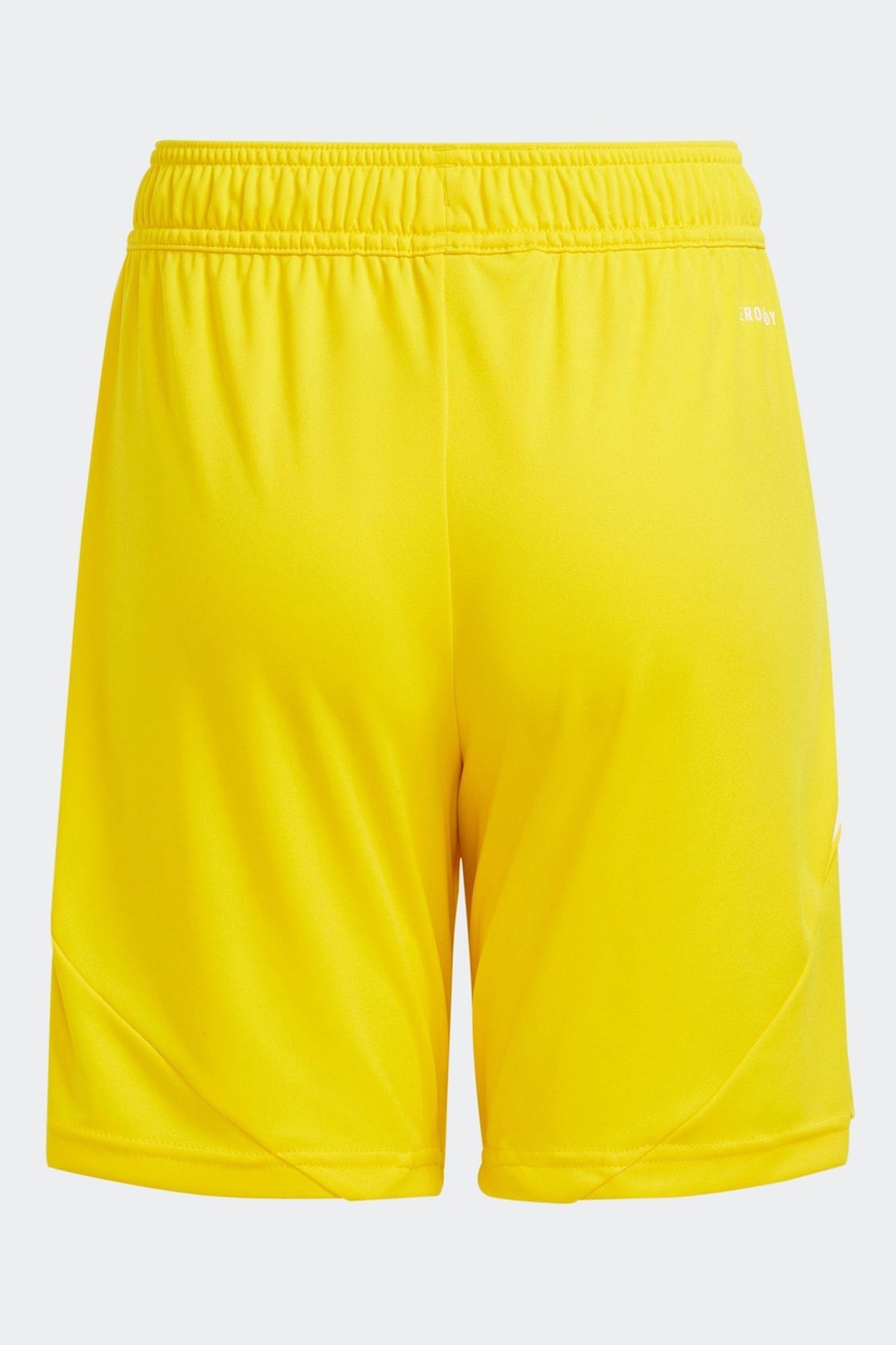 adidas Yellow Tiro 24 Shorts - Image 2 of 5