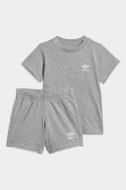 adidas Originals Shorts And T-Shirt Set - Image 1 of 6