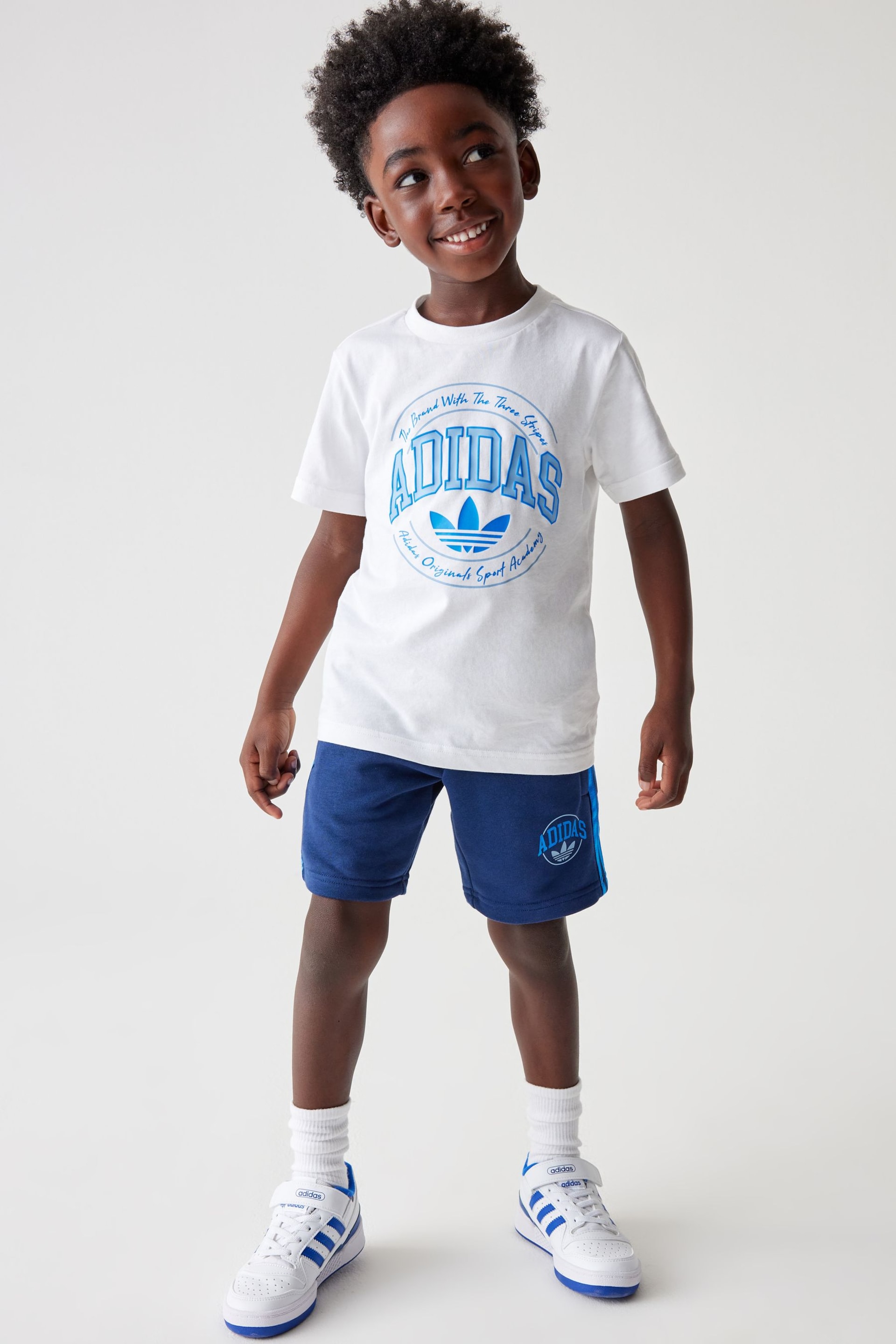 adidas Originals Short T-Shirt Set - Image 1 of 11