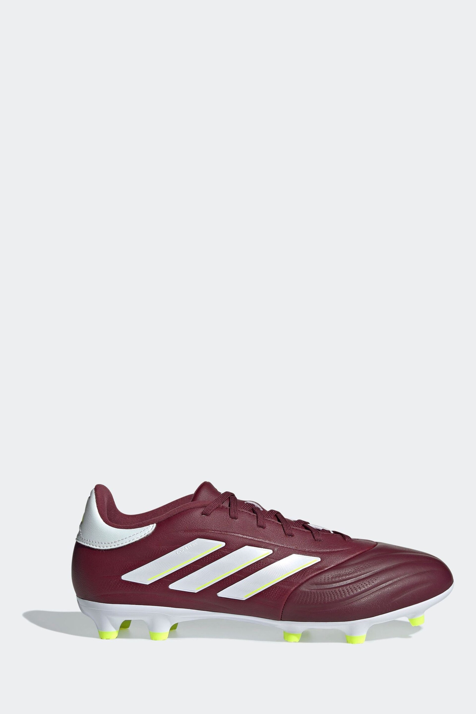 adidas Red/White Football Red/White Copa Pure II League Firm Ground Adult Boots - Image 1 of 22