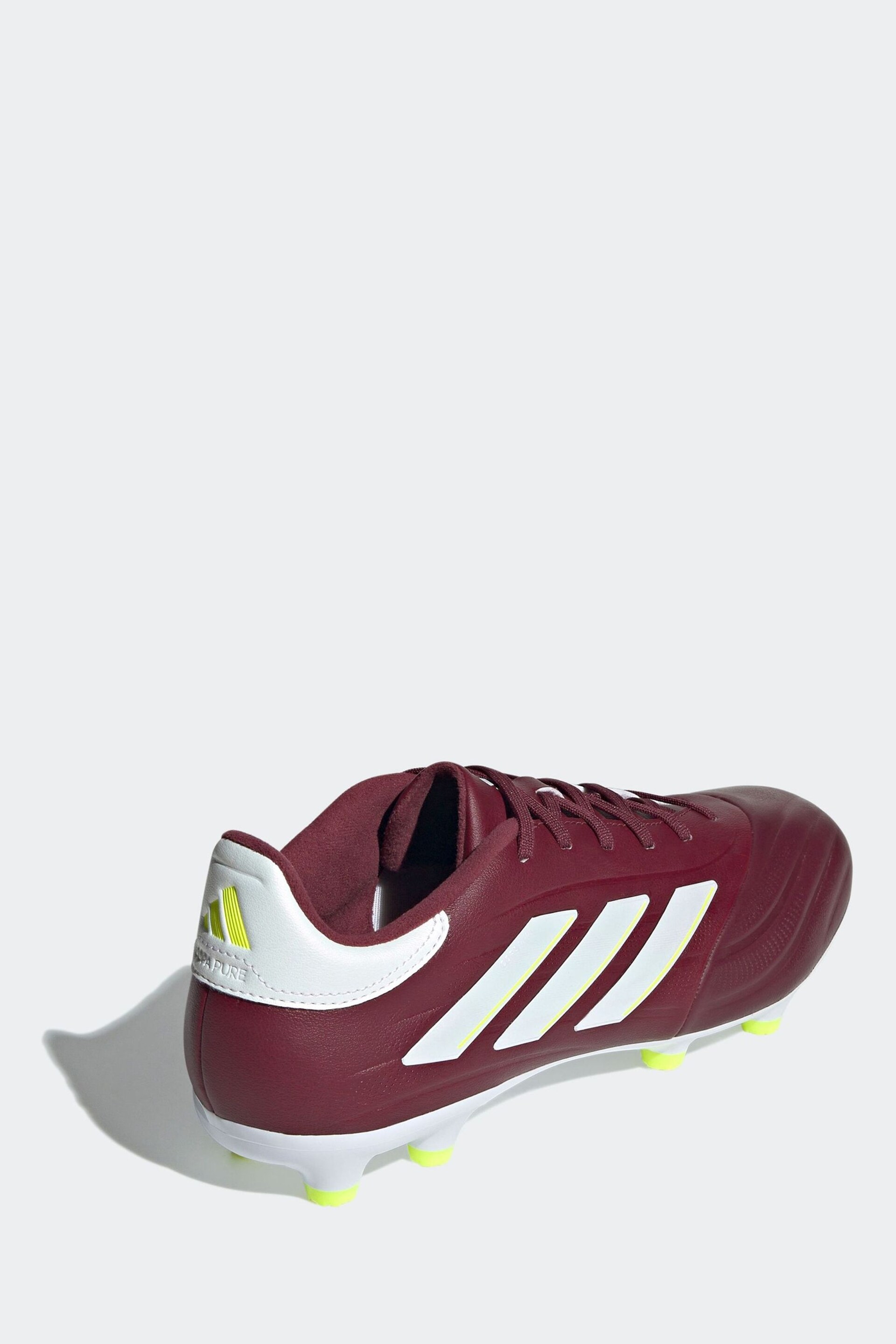 adidas Red/White Football Red/White Copa Pure II League Firm Ground Adult Boots - Image 2 of 22