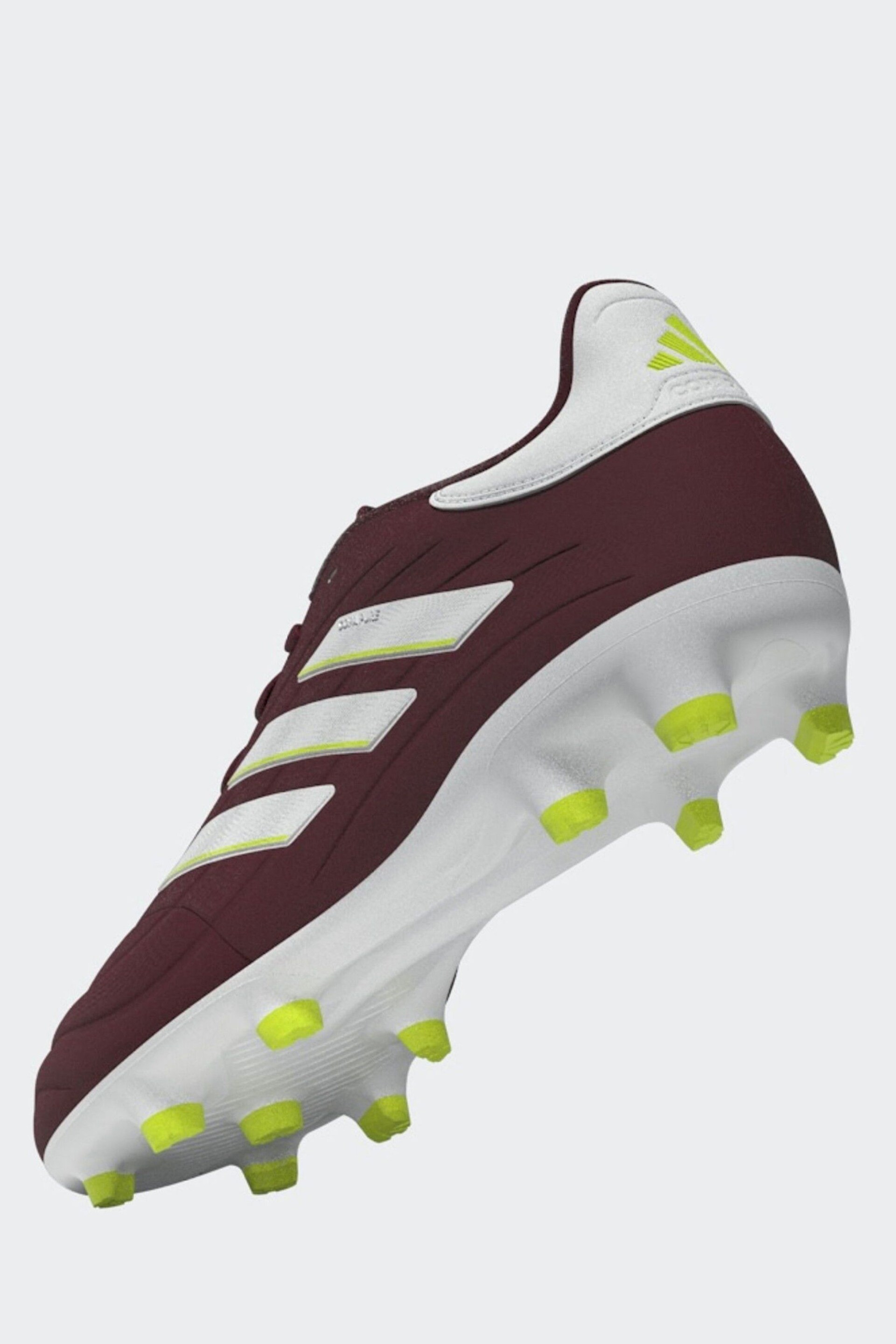 adidas Red/White Football Red/White Copa Pure II League Firm Ground Adult Boots - Image 3 of 22
