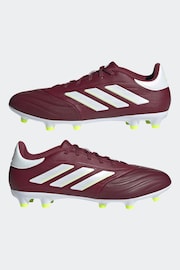 adidas Red/White Football Red/White Copa Pure II League Firm Ground Adult Boots - Image 5 of 22