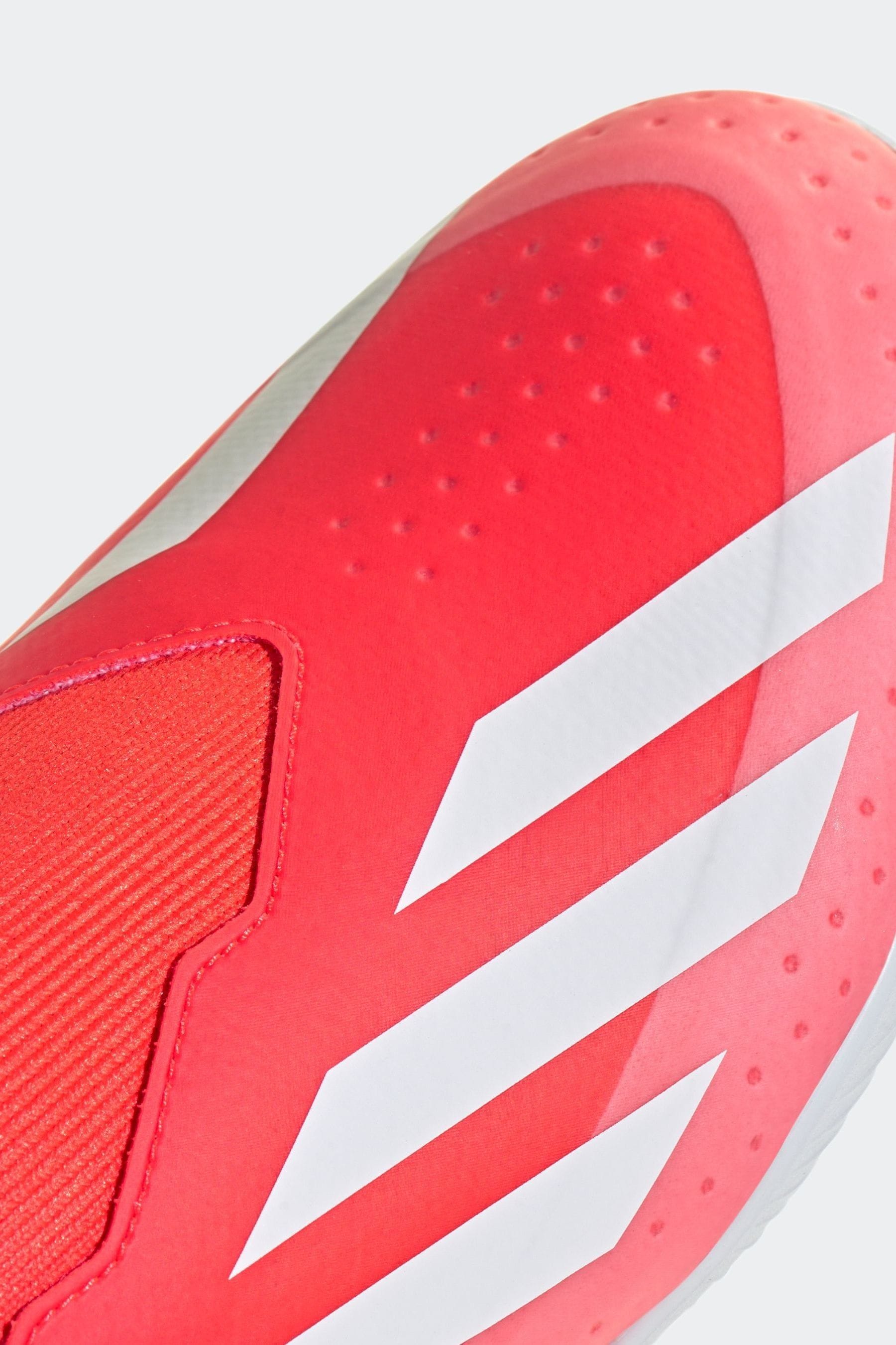 Buy adidas Red White X Crazyfast League Laceless Turf Adult Football Boots from Next Luxembourg