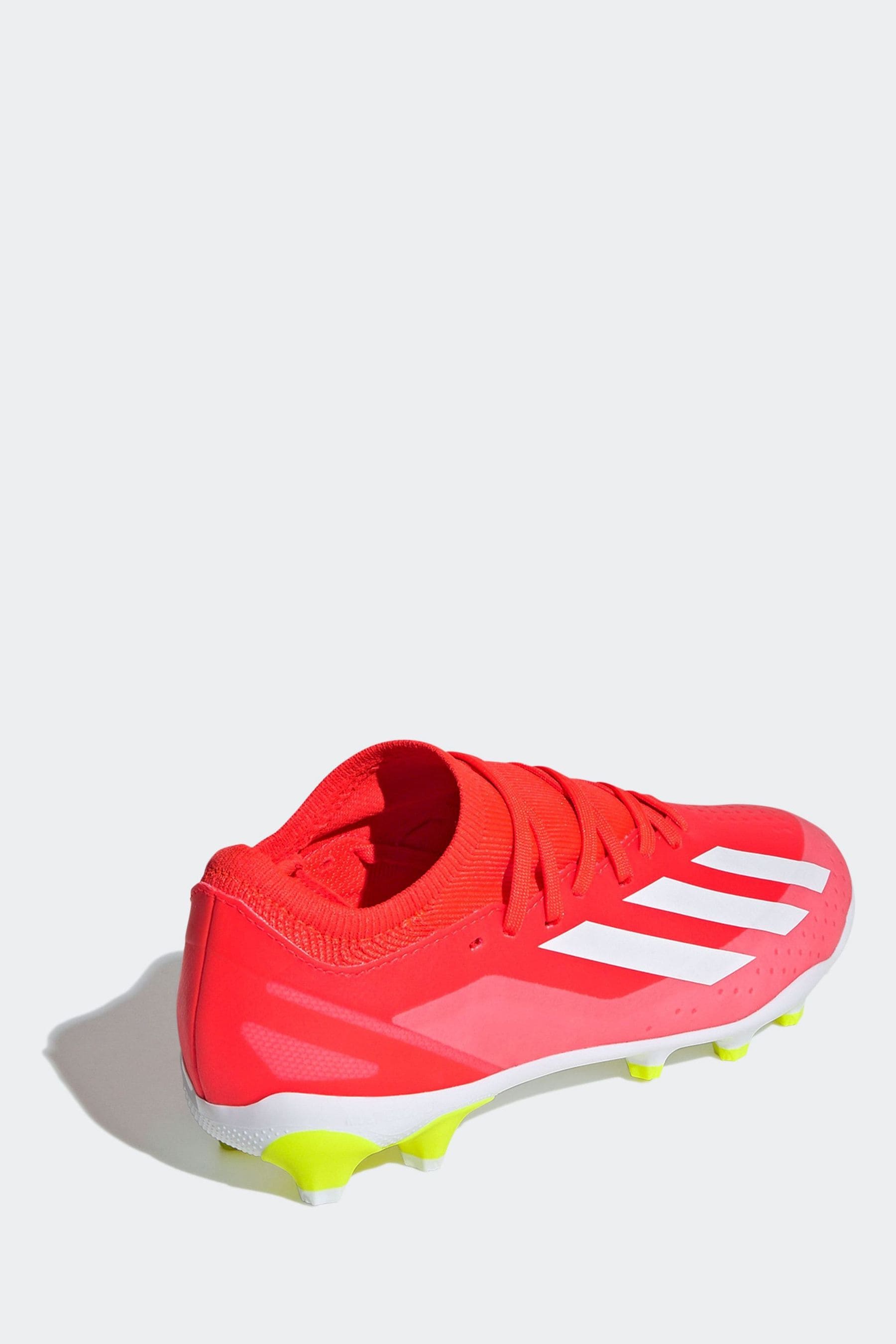 Red turf cleats top